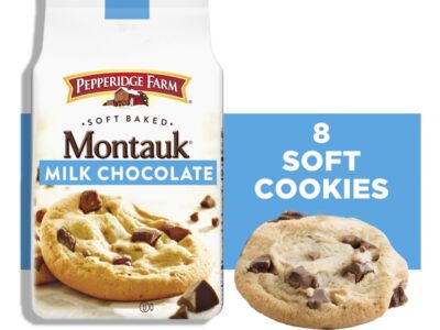 Pepperidge Farm Montauk Soft Baked Milk Chocolate Chunk Cookies, 8.6 oz Bag