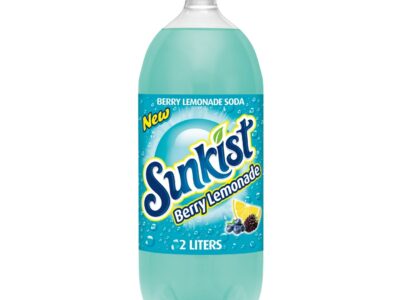 Sunkist Berry Lemonade Soda Pop, 2L Bottle