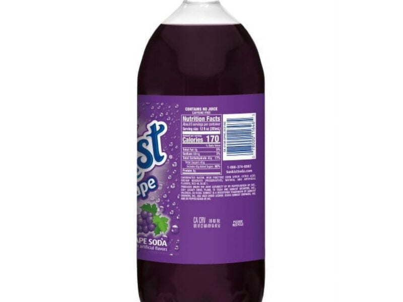 SUNKIST GRAPE PET 2L