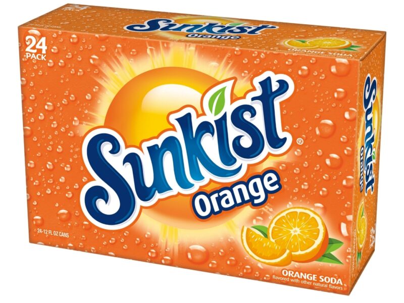 Sunkist Orange Soda (12 Ounce cans, 24 Pack)