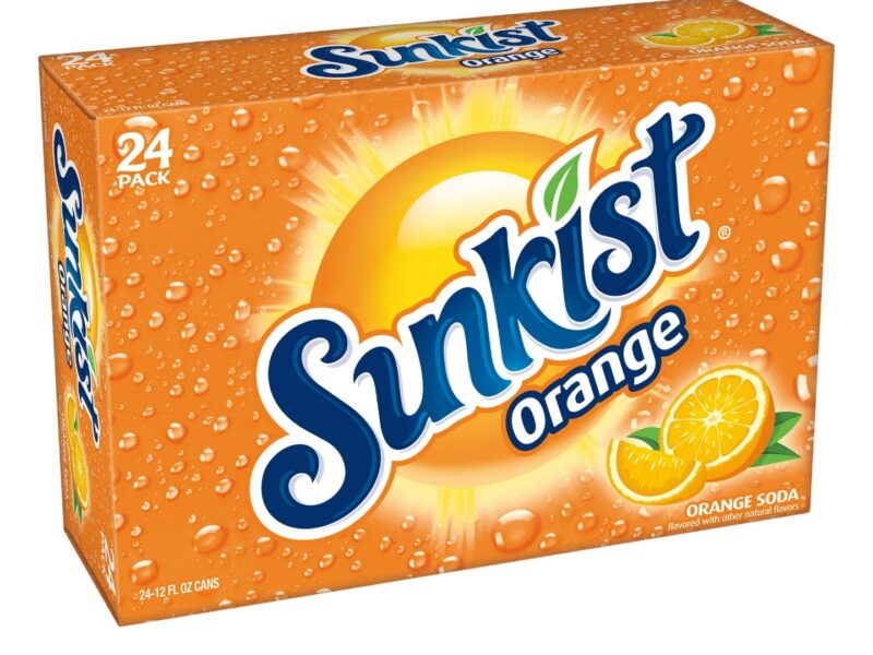 Sunkist Orange Soda (12 Ounce cans, 24 Pack)