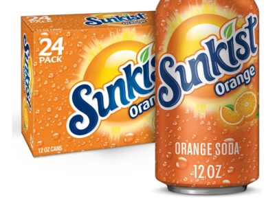 Sunkist Orange Soda (12 Ounce cans, 24 Pack)