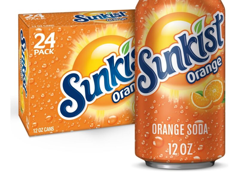 Sunkist Orange Soda (12 Ounce cans, 24 Pack)