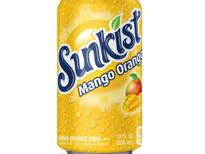 Sunkist Mango Orange, 12 pack, 12 oz